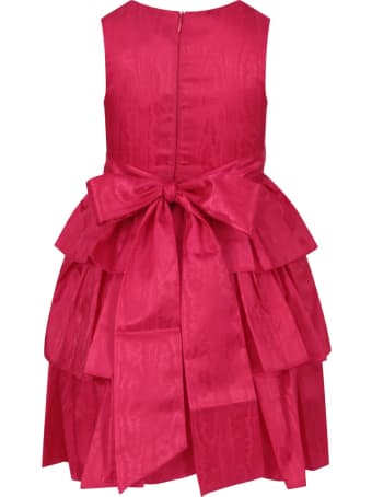 Oscar de la Renta Fuchsia Dress For Girl