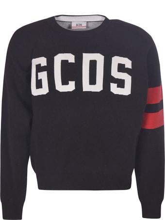 GCDS Round Macro Logo Sweater