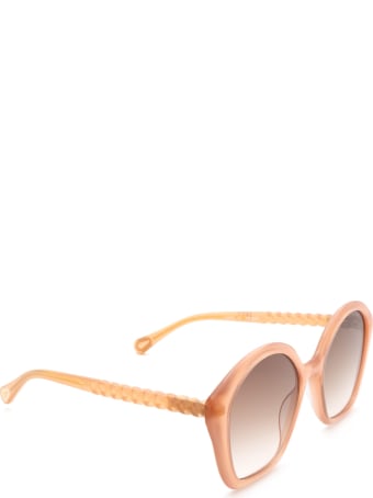 Chloé Chloé Cc0001s Nude Sunglasses