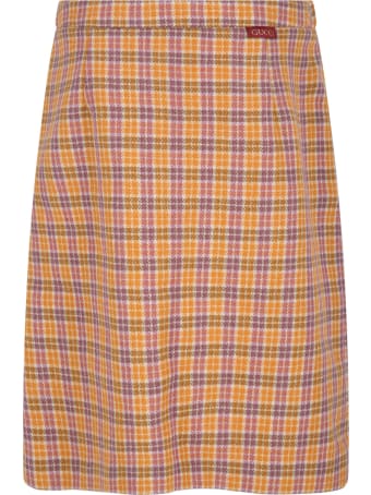 Gucci Multicolor Skirt For Girl