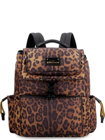 Dolce & Gabbana Sicily Logo Detail Nylon Backpack
