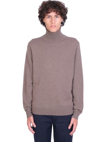 Theory Knitwear In Taupe Cashmere