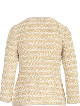 Anneclaire Lurex L/s Chanel Jacket