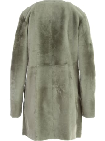 DRM Midi Shearling Coat
