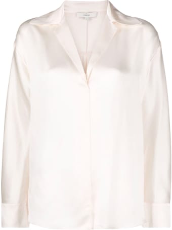 Vince L/s Shaped Collar Pullover