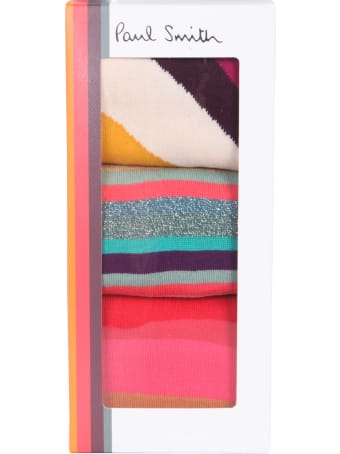 Paul Smith Set Of Three Socks