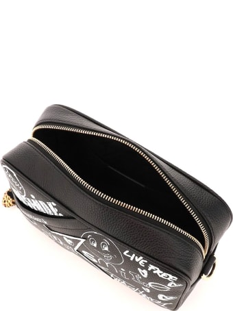 Golden Goose Graffiti Print Crossbody Star Bag