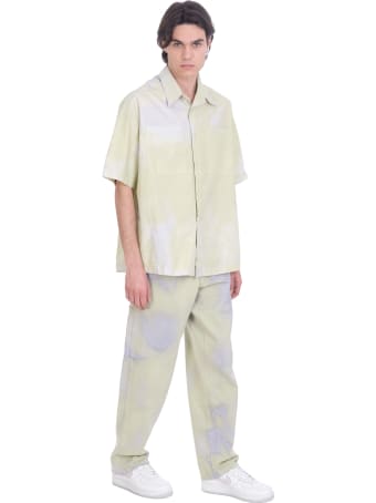 Bonsai Shirt In Green Cotton