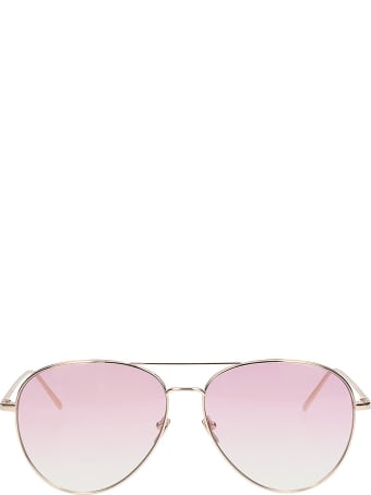 Linda Farrow Aviator By Matthew Williamson Sunglasses