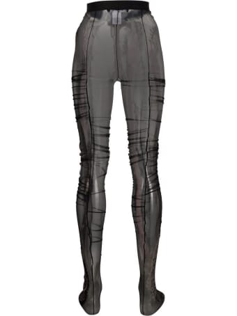 Y/Project Seam Allowance Ruched Stockings