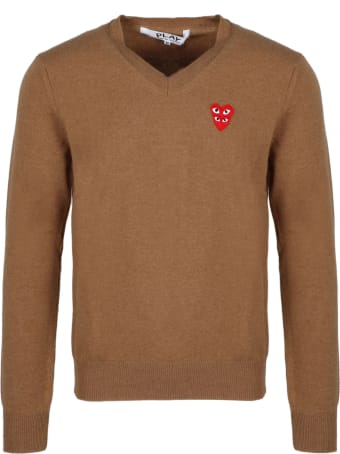 Comme des Garçons Play Heartlogo Patch Sweater
