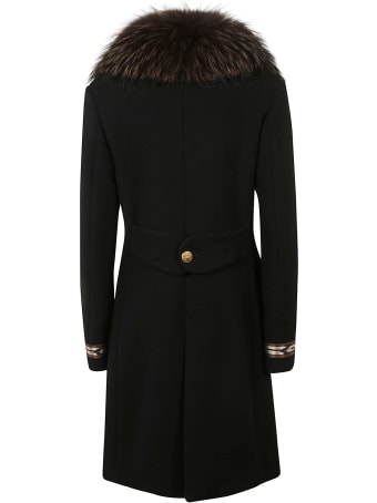 Bazar Deluxe Furred Double-breasted Coat