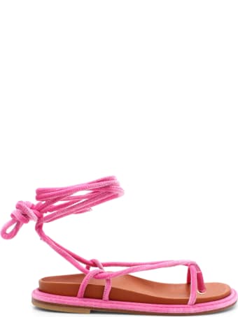 Ras '6191' Leather Flat Shoes