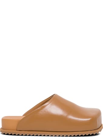YUME YUME Brown Vegan Leather Mules