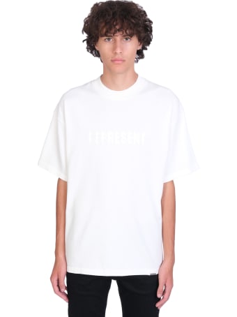 REPRESENT T-shirt In White Cotton
