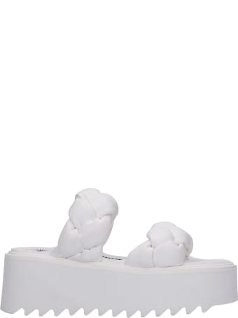 Bruno Bordese Rose Sandals In White Leather