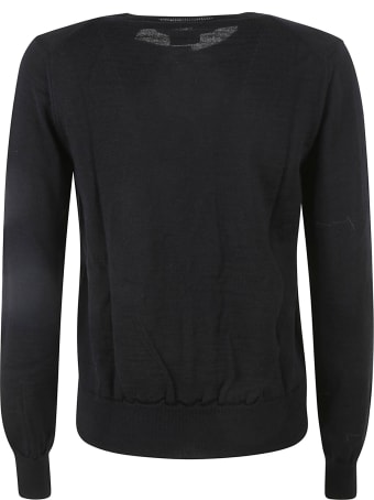 Comme des Garçons Comme des Garçons Plain Buttoned Rib Cardigan