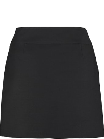 Valentino Wool Crepe Mini-skirt