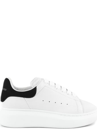 Alexander McQueen White Leather Sneakers