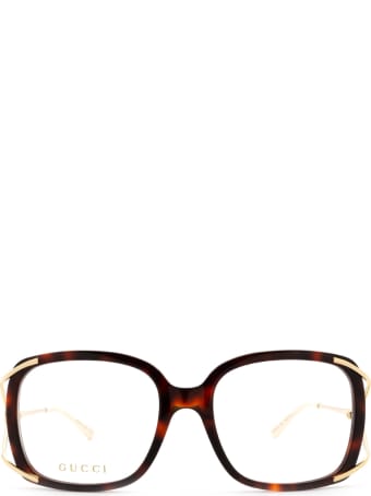 Gucci Gucci Gg0648o Havana Glasses