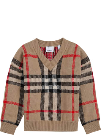 Burberry Kb5-denny Check Sweater