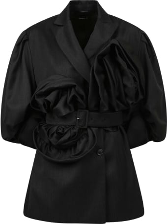 Simone Rocha Flowers Inserts Jacket