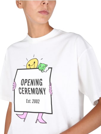 Opening Ceremony Crew Neck T-shirt