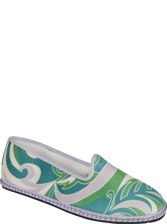 Emilio Pucci Printed Ballerinas