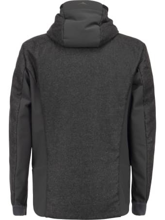 Sease Predator - Insulated Wool Flannel Thindown Hooded Midlayer Jacket