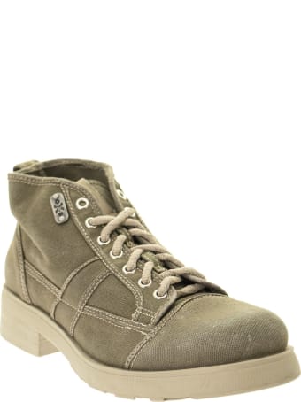 OXS Frank 1000 - Laced Canvas Ankle Boot