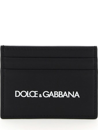 Dolce & Gabbana Logo Print Card Holder