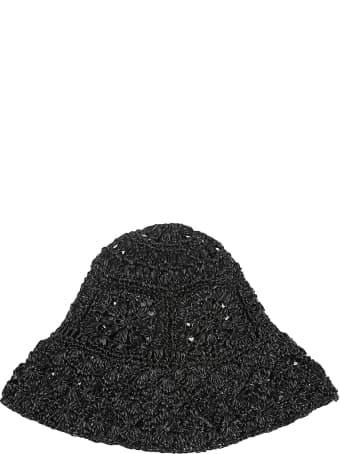 Philosophy di Lorenzo Serafini Floral Woven Hat