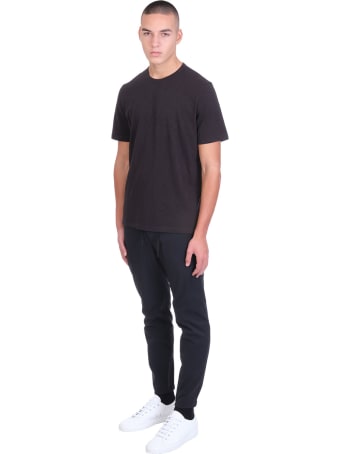 Theory Essential Tee C T-shirt In Black Cotton