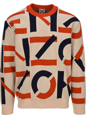 Kenzo Sport Jacquard Monogram Jumper