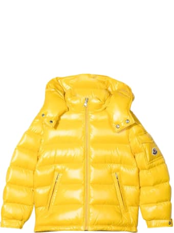 Moncler Moncler Enfant Unisex Yellow Down Jacket