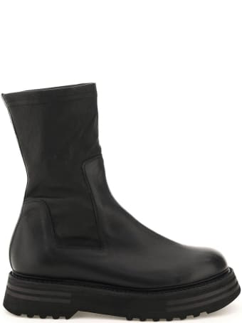 Guidi Leather Ankle Boots