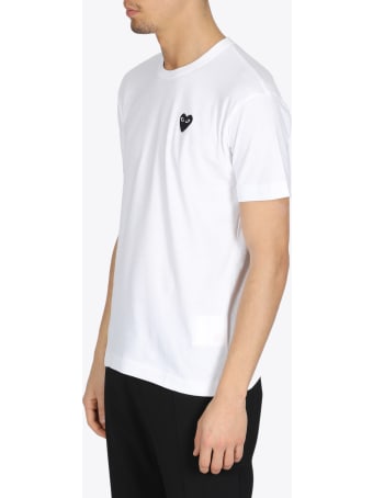 Comme des Garçons Shirt Boy Black Heart Patch Tee