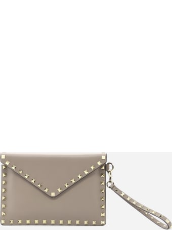Valentino Garavani Rockstud Leather Pouch