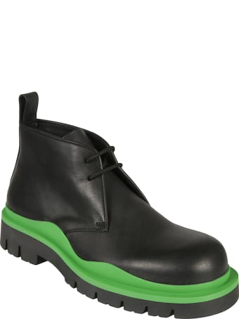 Bottega Veneta Round Toe Classic Derby Shoes