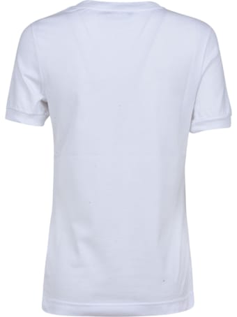 Dolce & Gabbana Logo Plaque Plain T-shirt
