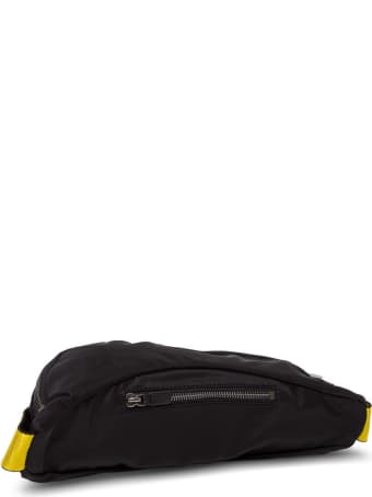 Off-White Nylon Waist Bag With Lgoo Ow
