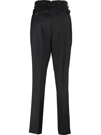 Department Five Chap High-waist Wide-leg Trousers