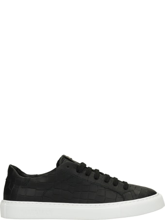 Hide&Jack Sneakers In Black Leather