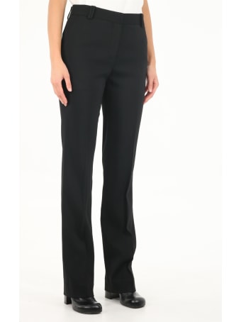 The Row Idra Black Trousers