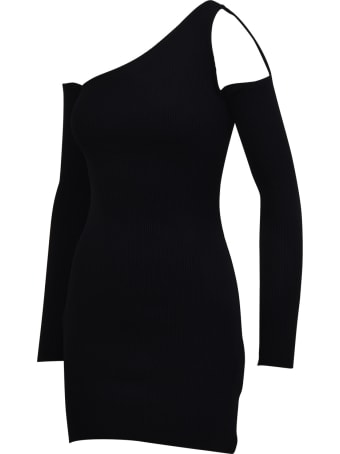 AMIRI Off-shoulder Mini Dress