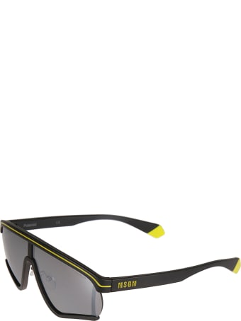 MSGM Polaroid Logo Sunglasses