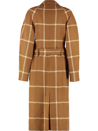 Rodebjer Dalia Checked Print Coat
