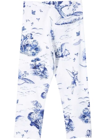 Monnalisa White Leggings