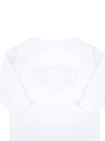 Levi's White T-shirt For Baby Kids With Logo