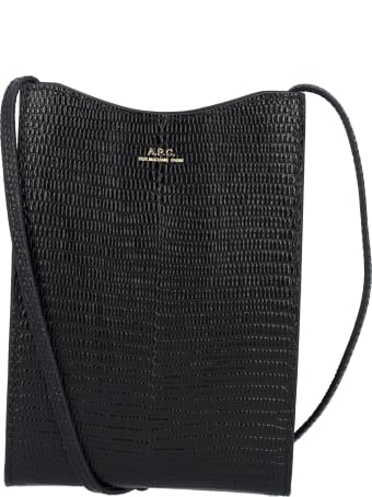 lacoste black crossbody bolsa